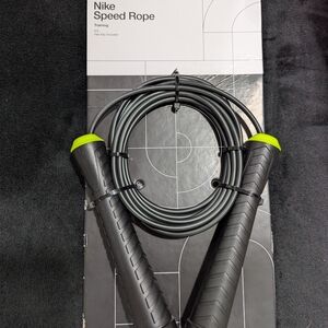Nike Speed Rope with Black and Neon Accents
